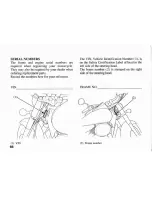 Предварительный просмотр 74 страницы Honda 2001 VT750C3 Owner'S Manual