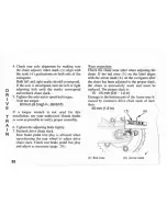 Предварительный просмотр 90 страницы Honda 2001 VT750C3 Owner'S Manual