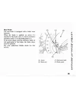 Предварительный просмотр 93 страницы Honda 2001 VT750C3 Owner'S Manual