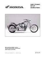 Предварительный просмотр 1 страницы Honda 20010 VT1300CX Setup Instructions