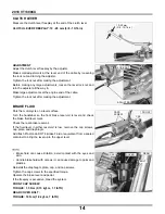 Предварительный просмотр 15 страницы Honda 20010 VT1300CX Setup Instructions