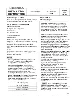 Honda 2002 ACCORD AIR CONDITIONER Installation Instructions Manual preview