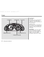 Предварительный просмотр 74 страницы Honda 2002 CR-V Owner'S Manual