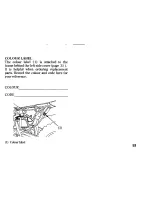 Предварительный просмотр 63 страницы Honda 2002 CRF230F Owner'S Manual