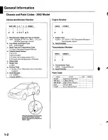 Предварительный просмотр 7 страницы Honda 2002 EP3 Service Manual