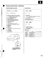 Предварительный просмотр 8 страницы Honda 2002 EP3 Service Manual