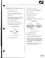 Предварительный просмотр 284 страницы Honda 2002 EP3 Service Manual