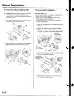 Предварительный просмотр 447 страницы Honda 2002 EP3 Service Manual