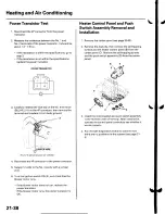 Предварительный просмотр 849 страницы Honda 2002 EP3 Service Manual