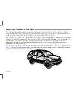 Предварительный просмотр 4 страницы Honda 2002 Passport Owner'S Manual