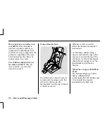 Предварительный просмотр 39 страницы Honda 2002 Passport Owner'S Manual