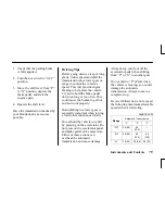 Предварительный просмотр 82 страницы Honda 2002 Passport Owner'S Manual