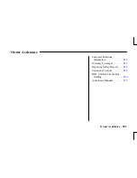 Предварительный просмотр 248 страницы Honda 2002 Passport Owner'S Manual