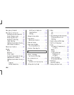 Предварительный просмотр 261 страницы Honda 2002 Passport Owner'S Manual