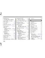 Предварительный просмотр 267 страницы Honda 2002 Passport Owner'S Manual