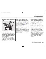 Предварительный просмотр 34 страницы Honda 2002 RL Owner'S Manual