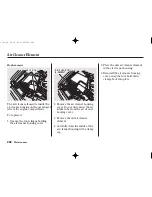 Preview for 245 page of Honda 2002 RL Owner'S Manual