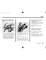 Предварительный просмотр 268 страницы Honda 2002 RL Owner'S Manual