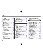 Preview for 337 page of Honda 2002 RL Owner'S Manual