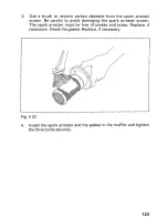 Предварительный просмотр 129 страницы Honda 2002 TRX250EX Sportrax Owner'S Manual