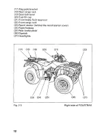 Предварительный просмотр 18 страницы Honda 2002 TRX350FE Fourtrax 350 4x4 ES Owner'S Manual