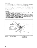 Предварительный просмотр 22 страницы Honda 2002 TRX350FE Fourtrax 350 4x4 ES Owner'S Manual