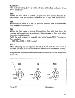 Предварительный просмотр 43 страницы Honda 2002 TRX350FE Fourtrax 350 4x4 ES Owner'S Manual