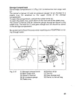 Предварительный просмотр 47 страницы Honda 2002 TRX350FE Fourtrax 350 4x4 ES Owner'S Manual