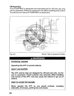 Предварительный просмотр 64 страницы Honda 2002 TRX350FE Fourtrax 350 4x4 ES Owner'S Manual