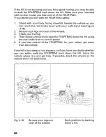 Предварительный просмотр 92 страницы Honda 2002 TRX350FE Fourtrax 350 4x4 ES Owner'S Manual