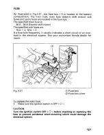 Предварительный просмотр 133 страницы Honda 2002 TRX350FE Fourtrax 350 4x4 ES Owner'S Manual