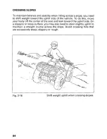 Preview for 90 page of Honda 2002 TRX350FM Fourtrax 350 4x4 Owner'S Manual