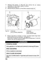 Предварительный просмотр 106 страницы Honda 2002 TRX350FM Fourtrax 350 4x4 Owner'S Manual