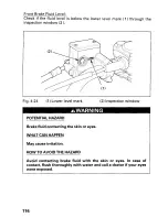 Preview for 122 page of Honda 2002 TRX400EX Sportrax Owner'S Manual