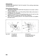 Preview for 126 page of Honda 2002 TRX400EX Sportrax Owner'S Manual