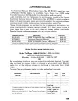 Preview for 159 page of Honda 2002 TRX400EX Sportrax Owner'S Manual