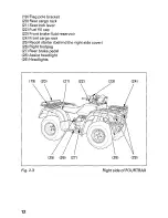 Предварительный просмотр 18 страницы Honda 2002 TRX450FE Fourtrax Foreman FE Owner'S Manual