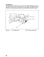 Предварительный просмотр 26 страницы Honda 2002 TRX450FE Fourtrax Foreman FE Owner'S Manual