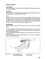 Предварительный просмотр 41 страницы Honda 2002 TRX450FE Fourtrax Foreman FE Owner'S Manual