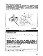 Предварительный просмотр 67 страницы Honda 2002 TRX450FE Fourtrax Foreman FE Owner'S Manual