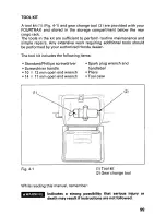 Предварительный просмотр 105 страницы Honda 2002 TRX450FE Fourtrax Foreman FE Owner'S Manual