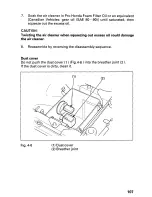 Предварительный просмотр 113 страницы Honda 2002 TRX450FE Fourtrax Foreman FE Owner'S Manual