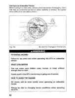 Preview for 68 page of Honda 2002 TRX450FM FourTrax Foreman FM Owner'S Manual