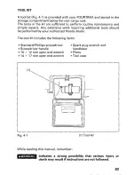 Preview for 99 page of Honda 2002 TRX450FM FourTrax Foreman FM Owner'S Manual