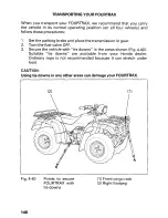 Preview for 152 page of Honda 2002 TRX450FM FourTrax Foreman FM Owner'S Manual