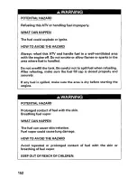 Preview for 158 page of Honda 2002 TRX450FM FourTrax Foreman FM Owner'S Manual