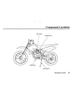 Предварительный просмотр 25 страницы Honda 2002 XR100R Owner'S Manual