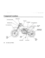 Предварительный просмотр 62 страницы Honda 2002 XR100R Owner'S Manual