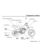 Предварительный просмотр 63 страницы Honda 2002 XR100R Owner'S Manual