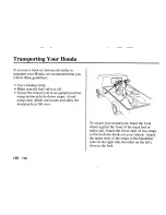 Предварительный просмотр 120 страницы Honda 2002 XR100R Owner'S Manual